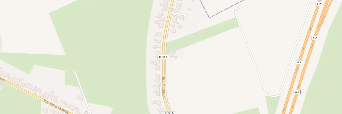 Plan du 152 Rue Pasteur à Quarouble