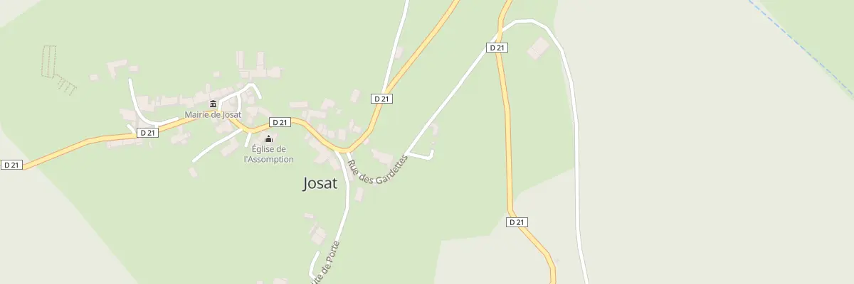 Plan du 51 Sagne Masouere à Josat