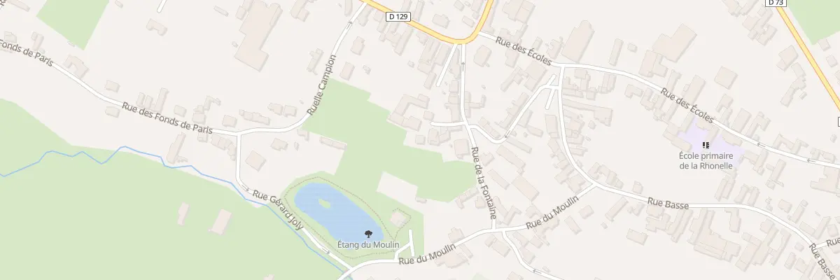 Plan du 11A Rue de la Fontaine à Villers-Pol
