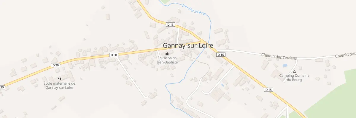 Plan du 12 Pl de l’Eglise à Gannay-sur-Loire