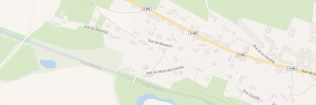 Plan du 3 Rue de Beaufort à Lesquielles-Saint-Germain