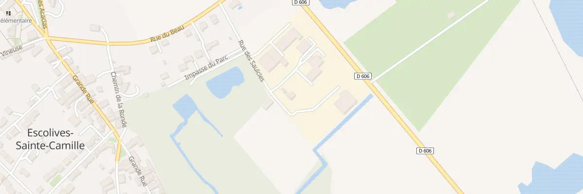 Plan du 7 Rue des Saulcies à Escolives-Sainte-Camille