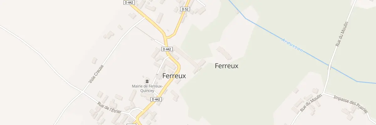 Plan du 14 Rte de Nogent à Ferreux-Quincey