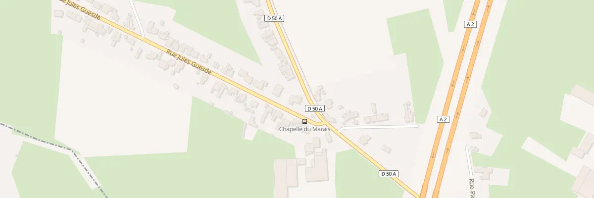 Plan du 2 Rue Jules Guesde à Quarouble