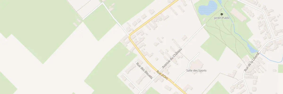 Plan du 10 Rue d’Ors à Bousies