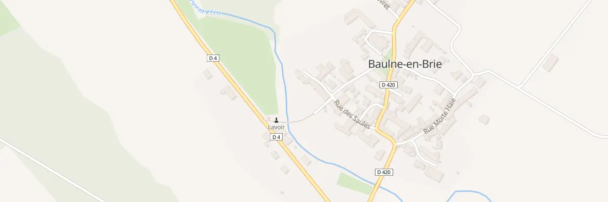 Plan du 3 Rue du Clair Ruisseau à Vallées en Champagne