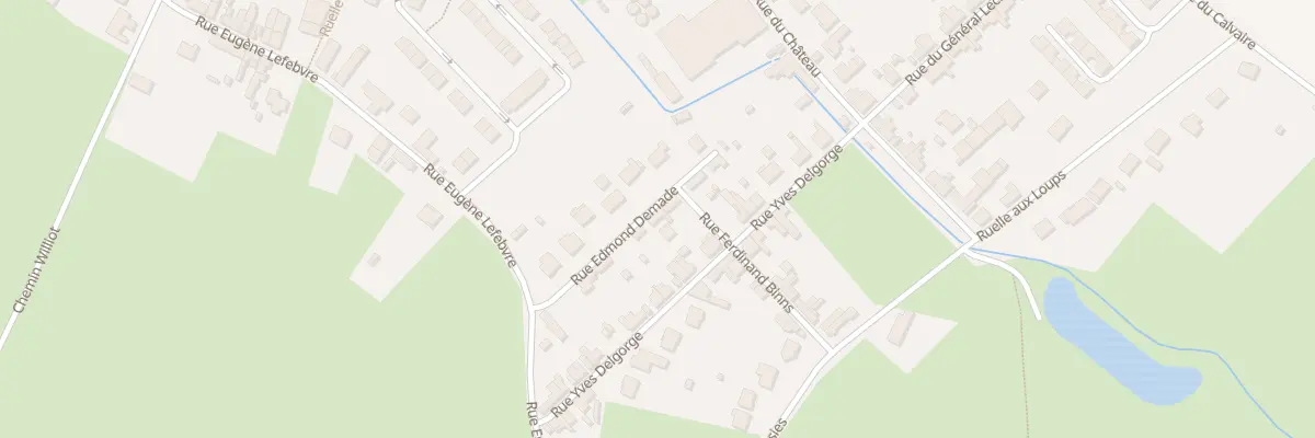 Plan du 7 Rue Edmond Demade à Poix-du-Nord