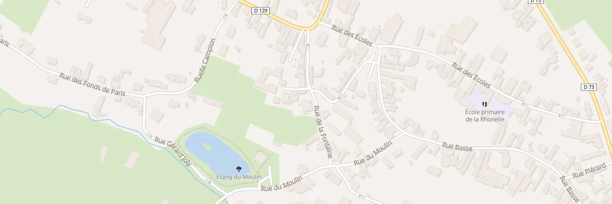 Plan du 15 Rue de la Fontaine à Villers-Pol