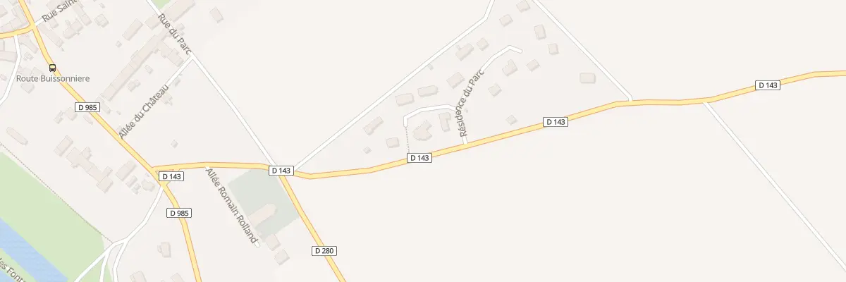Plan du 2 Res du Parc à Brèves