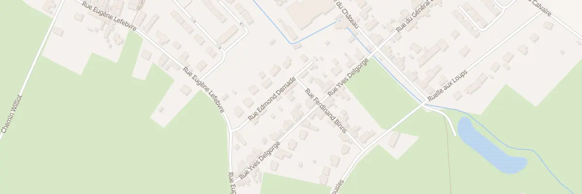 Plan du 7B Rue Edmond Demade à Poix-du-Nord