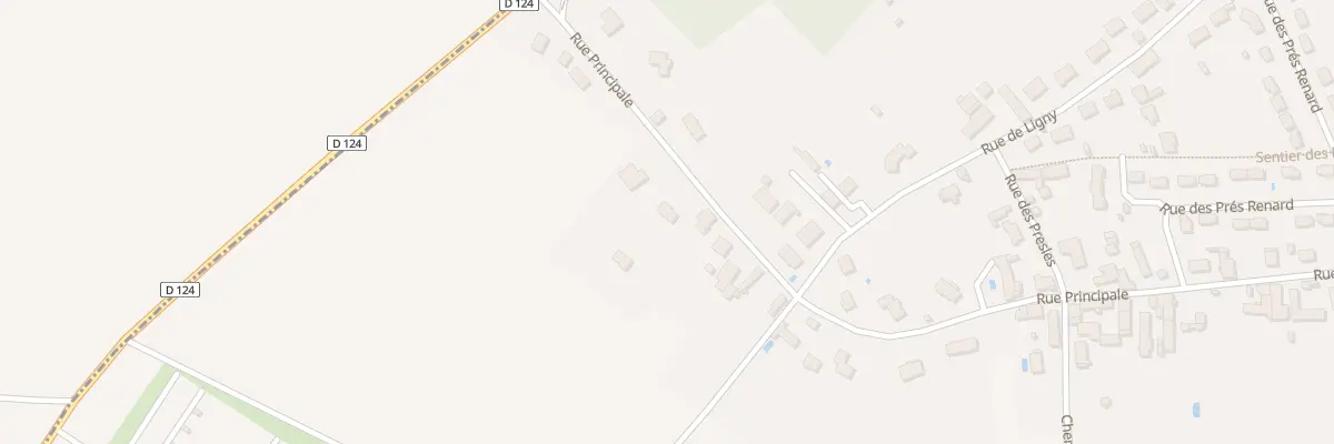 Plan du 10 Rue Principale à Venoy