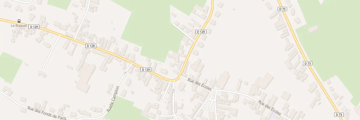 Plan du 6 Rue Roger Denis à Villers-Pol