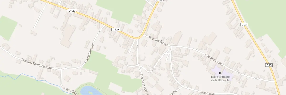 Plan du 2 Rue H-Andre Berthe à Villers-Pol