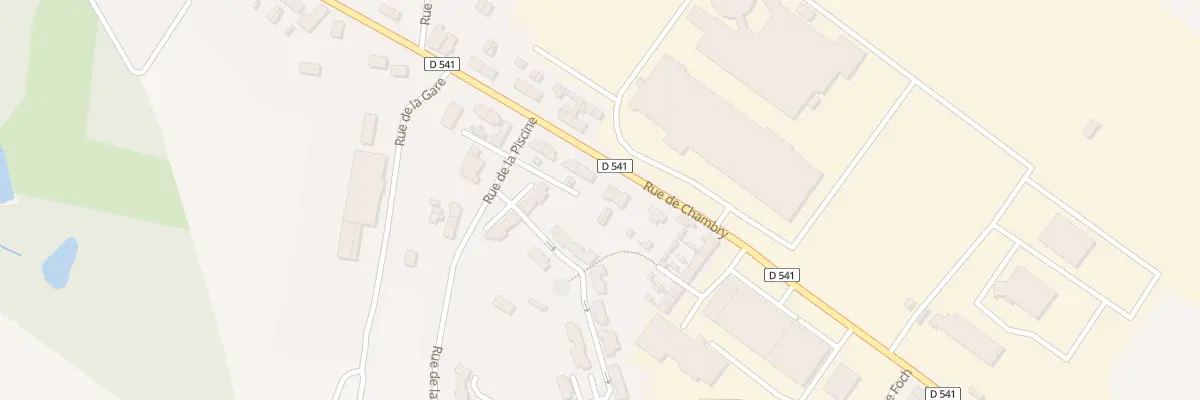Plan du 54 Rue de Chambry à Aulnois-sous-Laon