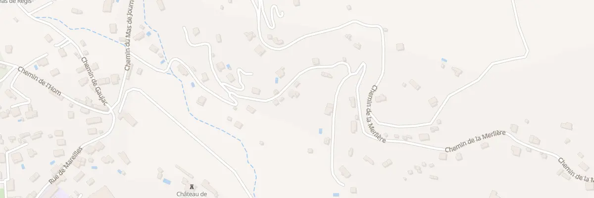Plan du 9002 Garoussiere au Vigan