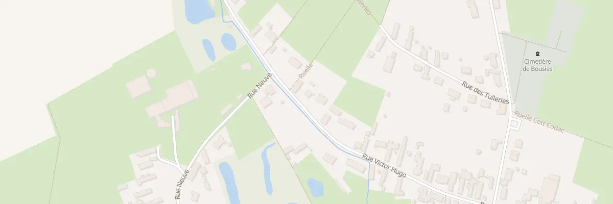 Plan du 54 Rue Victor Hugo à Bousies