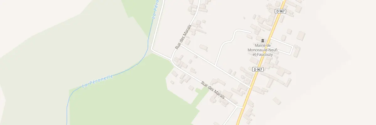 Plan du 8 Rue des Marais à Monceau-le-Neuf-et-Faucouzy