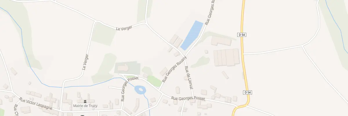 Plan du 3 Rue Georges Roussy à Trucy