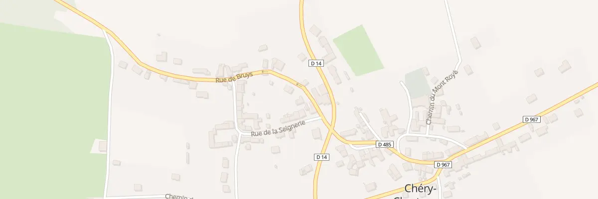 Plan du 4 Rue de la Seignerie à Chéry-Chartreuve