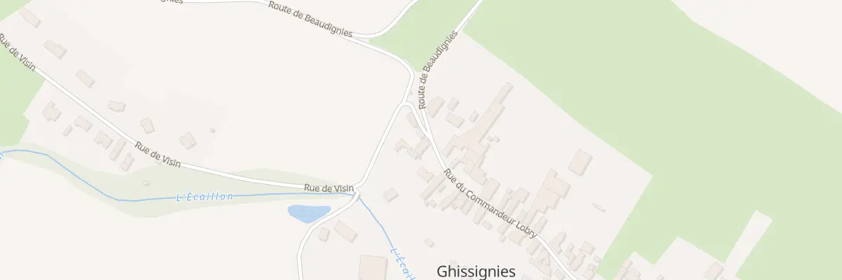 Plan du 25 Rue du Commandeur Lobry à Ghissignies