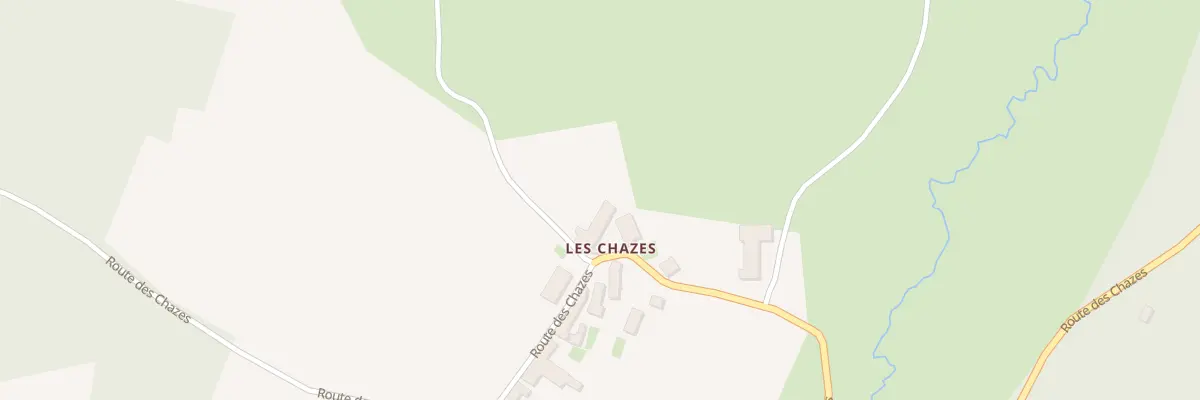 Plan du 57 Les Chazes à La Panouse