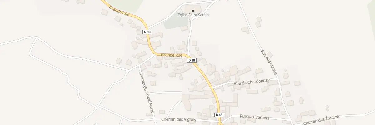 Plan du 63 Vc Grande Rue à Bethon