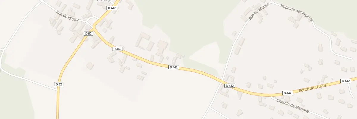 Plan du 9 Rte de Troyes à Ferreux-Quincey