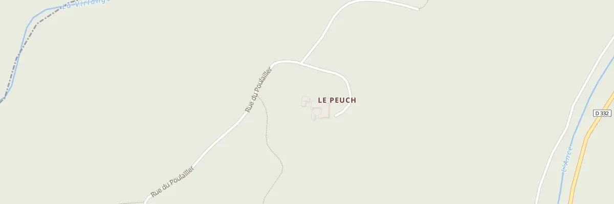 Plan du 5100 Le Bourg à Saugues
