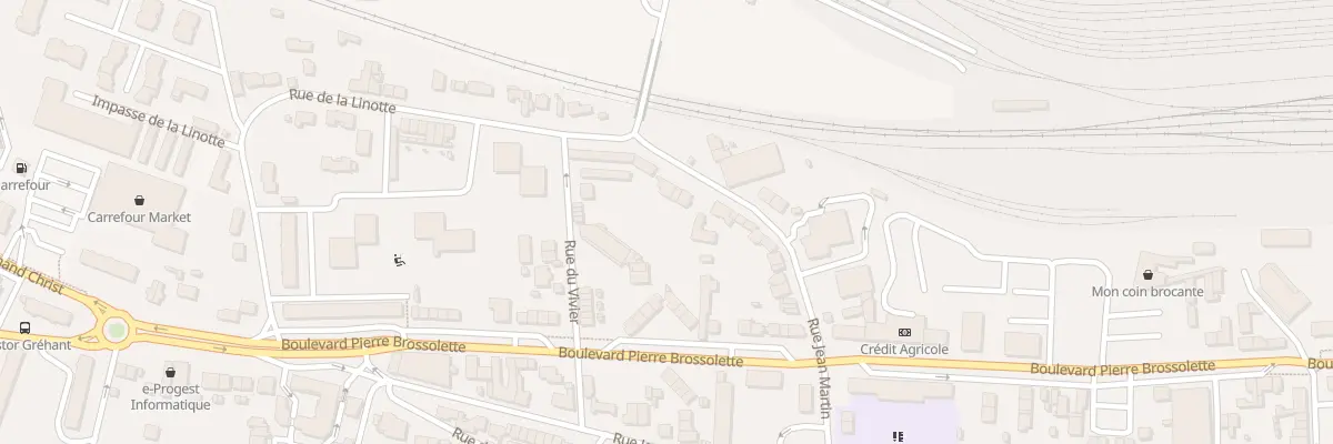Plan du 55 Rue Jean Martin à Laon