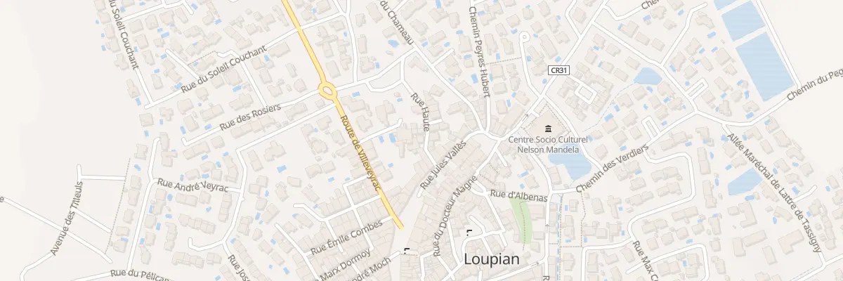 Plan du 5053F Rue Haute à Loupian