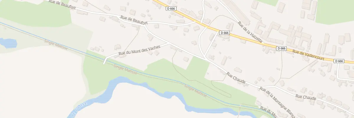 Plan du 1 Cr Dit des Vaches à Lesquielles-Saint-Germain