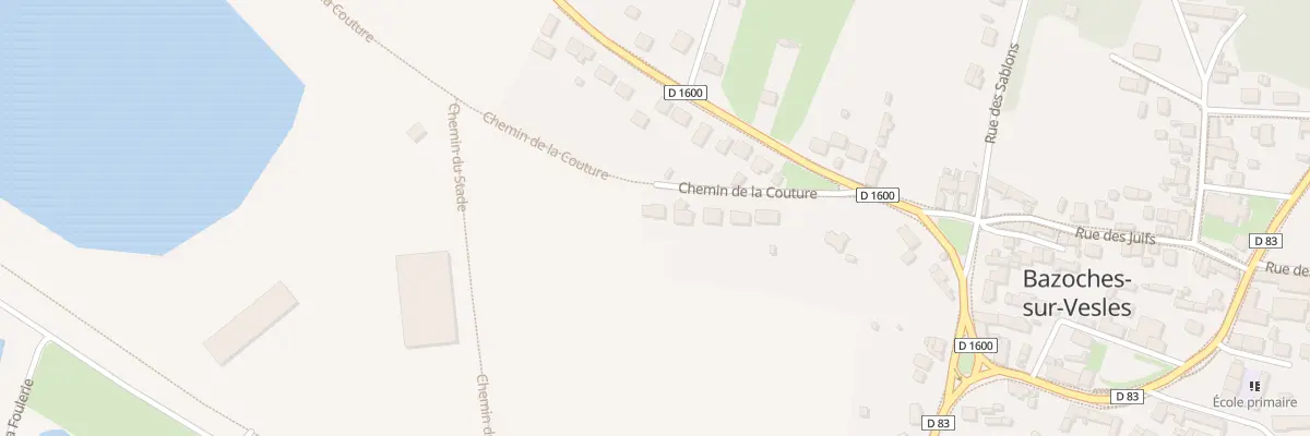 Plan du 12 Che de la Couture à Bazoches-et-Saint-Thibaut