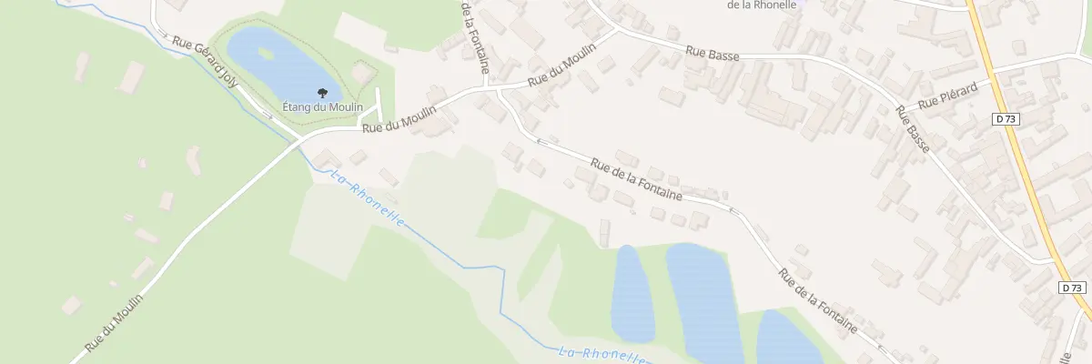 Plan du 21B Rue de la Fontaine à Villers-Pol