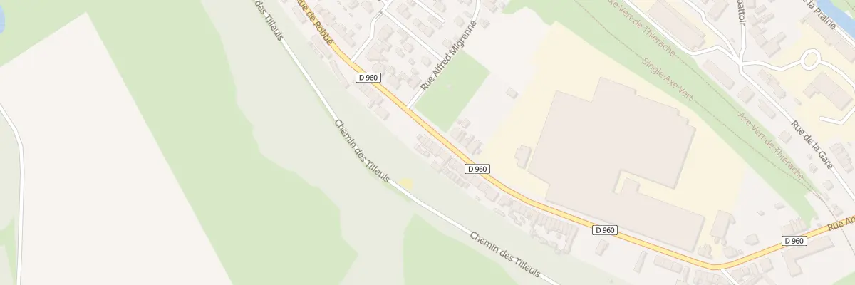 Plan du 891 Rue de Robbé à Guise