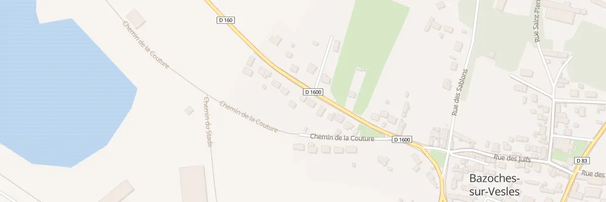 Plan du 14 Rue du Champ des Louis à Bazoches-et-Saint-Thibaut