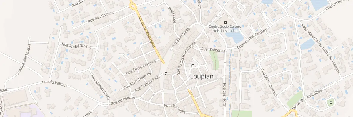 Plan du 6B Pl de la Republique à Loupian