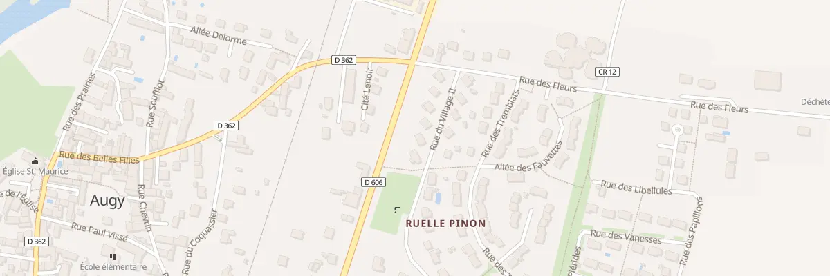 Plan du 9 Rue du Village II à Augy