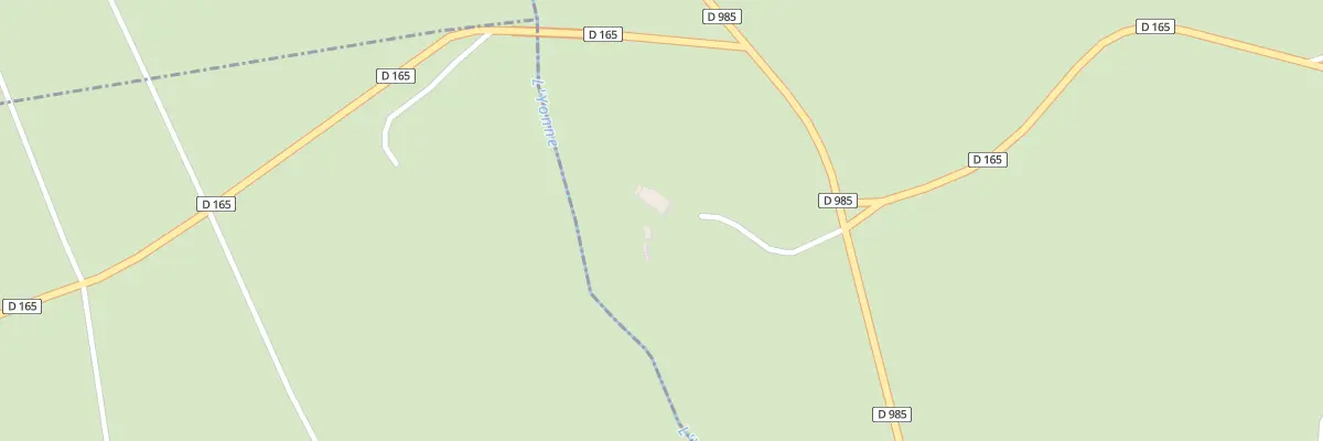 Plan du 154 Les Trois Quartes à Tannay