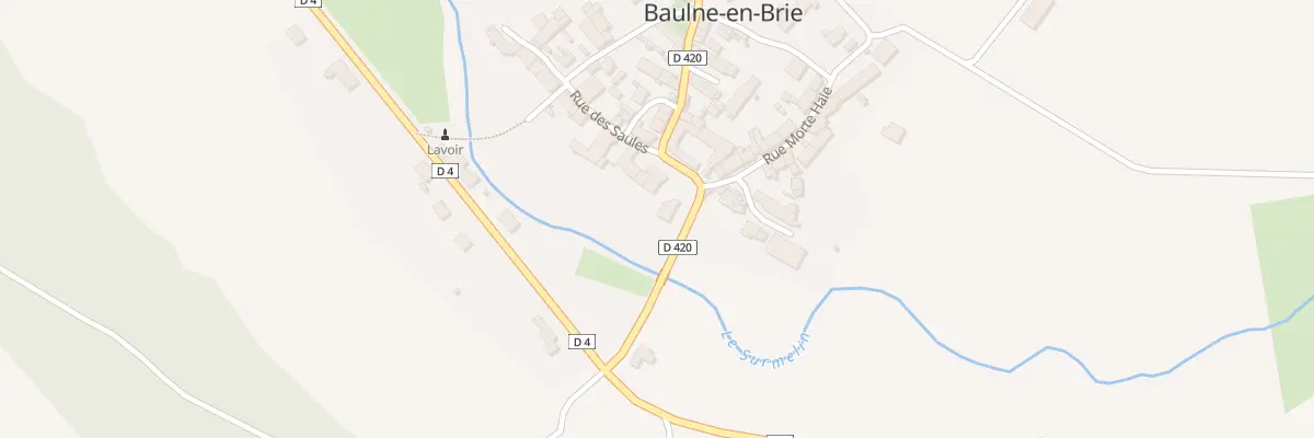 Plan du 5 Rue du Pont à Vallées en Champagne