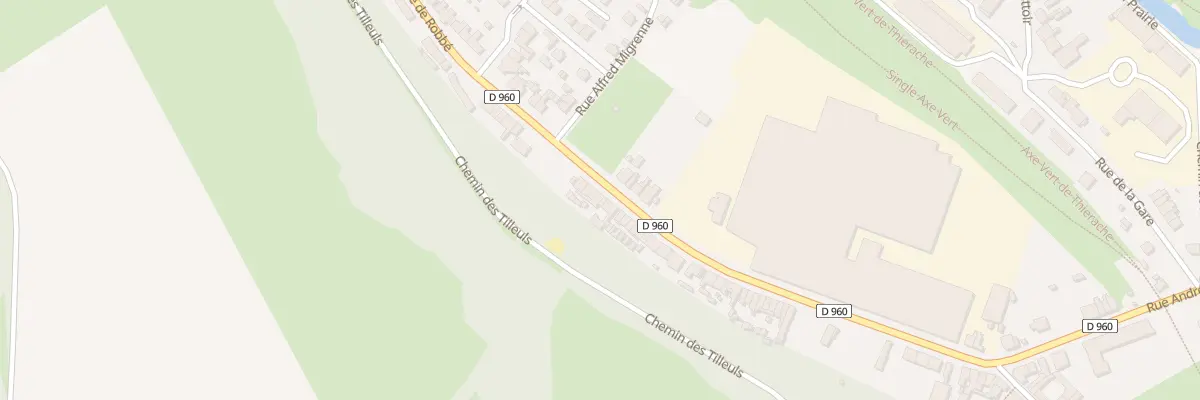 Plan du 875 Rue de Robbé à Guise