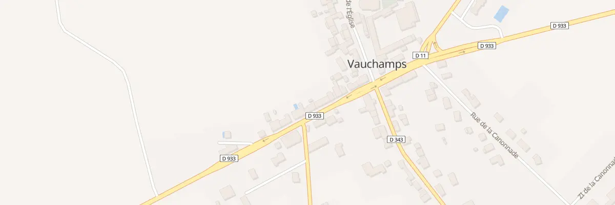 Plan du 185 Rue de l’Empereur à Vauchamps