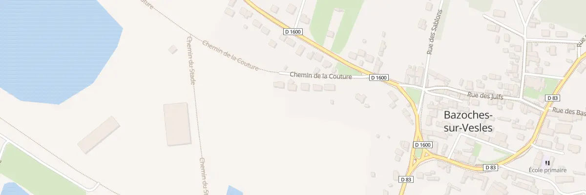 Plan du 8 Che de la Couture à Bazoches-et-Saint-Thibaut