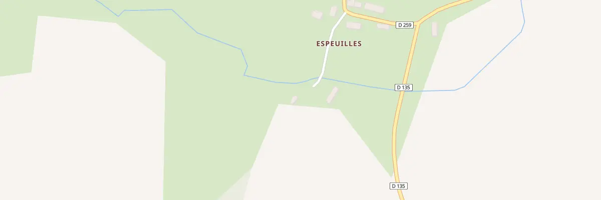 Plan du 3 Ham d’Espeuilles à Montapas