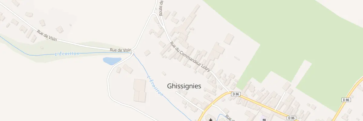 Plan du 13 Rue du Commandeur Lobry à Ghissignies