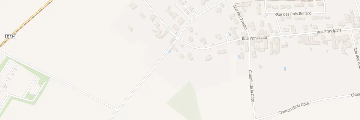 Plan du 20 Rue Principale à Venoy