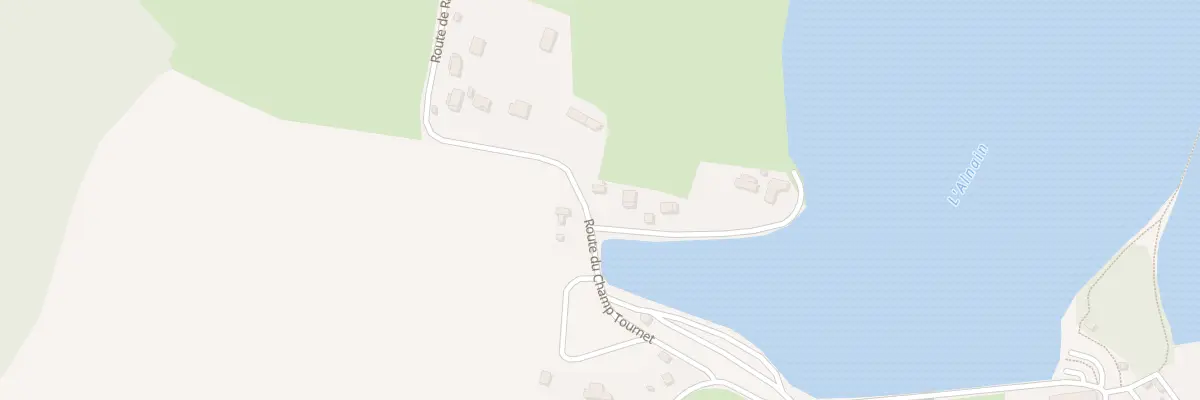 Plan du 6 Rte du Champ Tournet à Bazolles