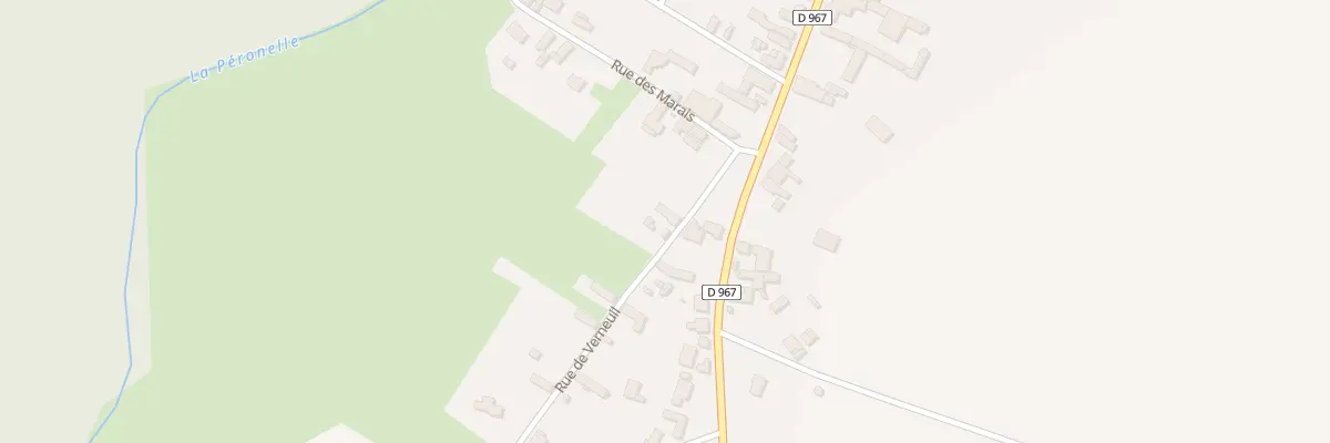 Plan du 6 Rue de Verneuil à Monceau-le-Neuf-et-Faucouzy