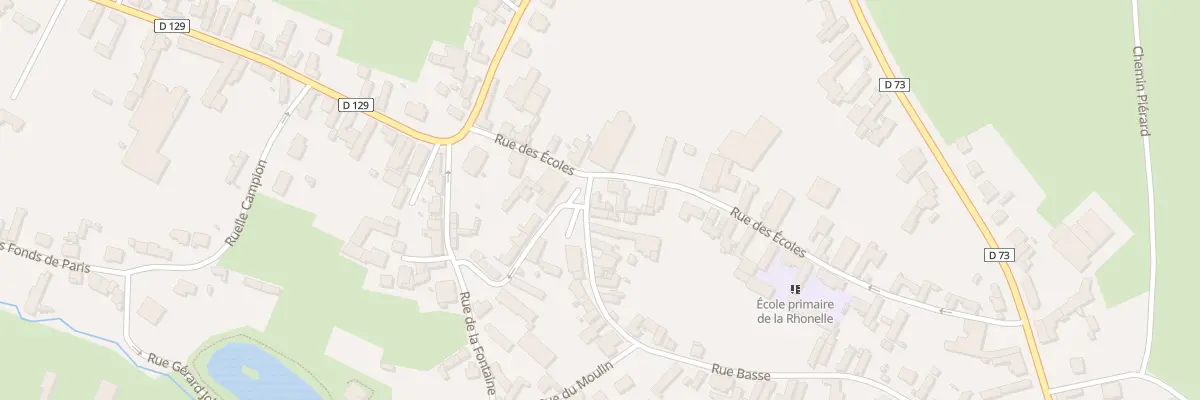 Plan du 1 Place Abbe Lehut à Villers-Pol