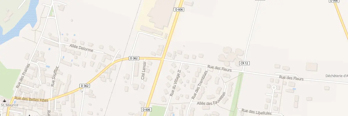 Plan du 12 Rue du Village II à Augy