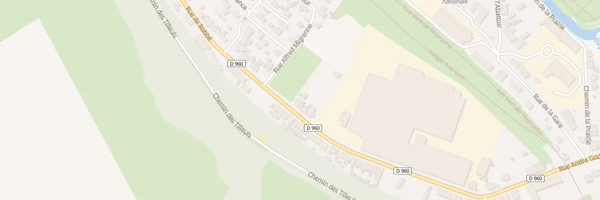 Plan du 870 Rue de Robbé à Guise